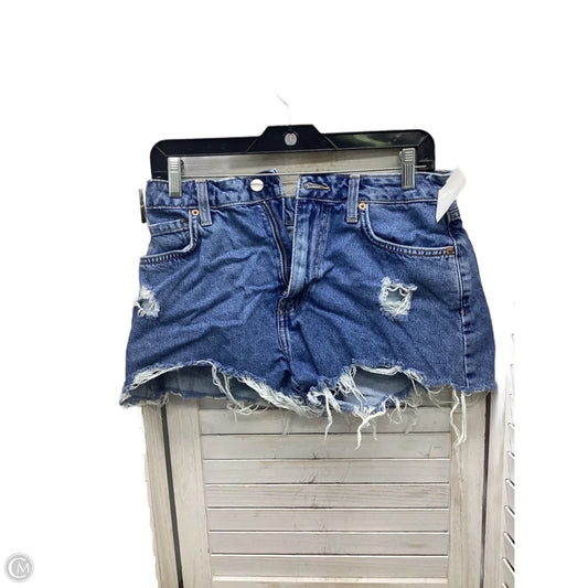 Shorts By Forever 21 In Blue Denim, Size: 4