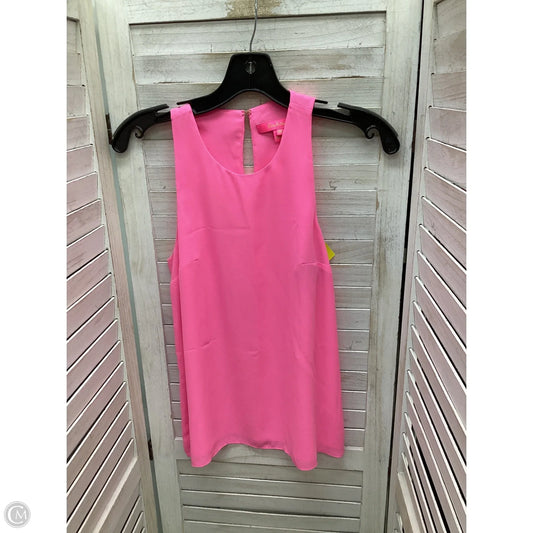 Top Sleeveless Designer By Lilly Pulitzer In Pink, Size: Xxs