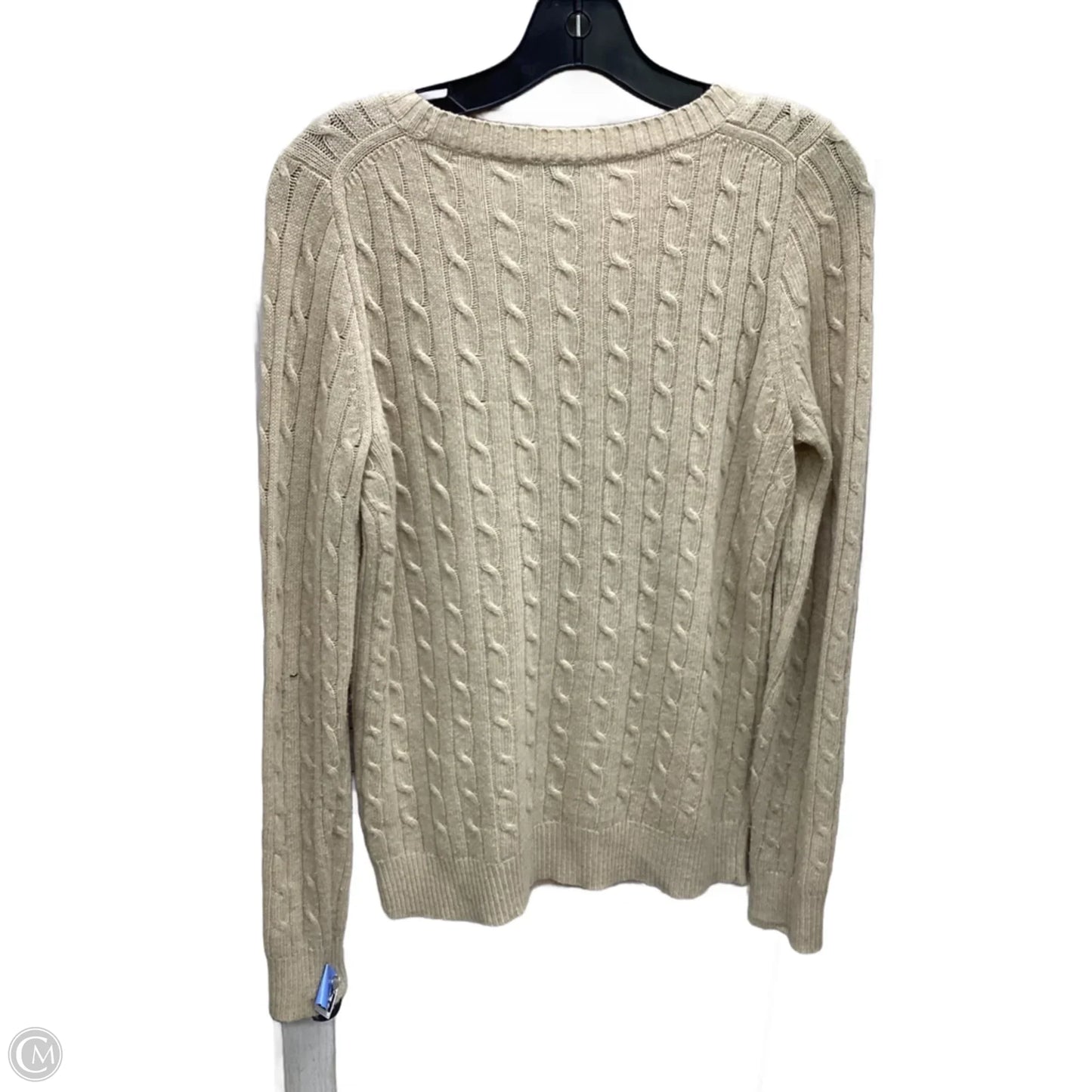 Top Long Sleeve By J. Crew In Tan, Size: Xs
