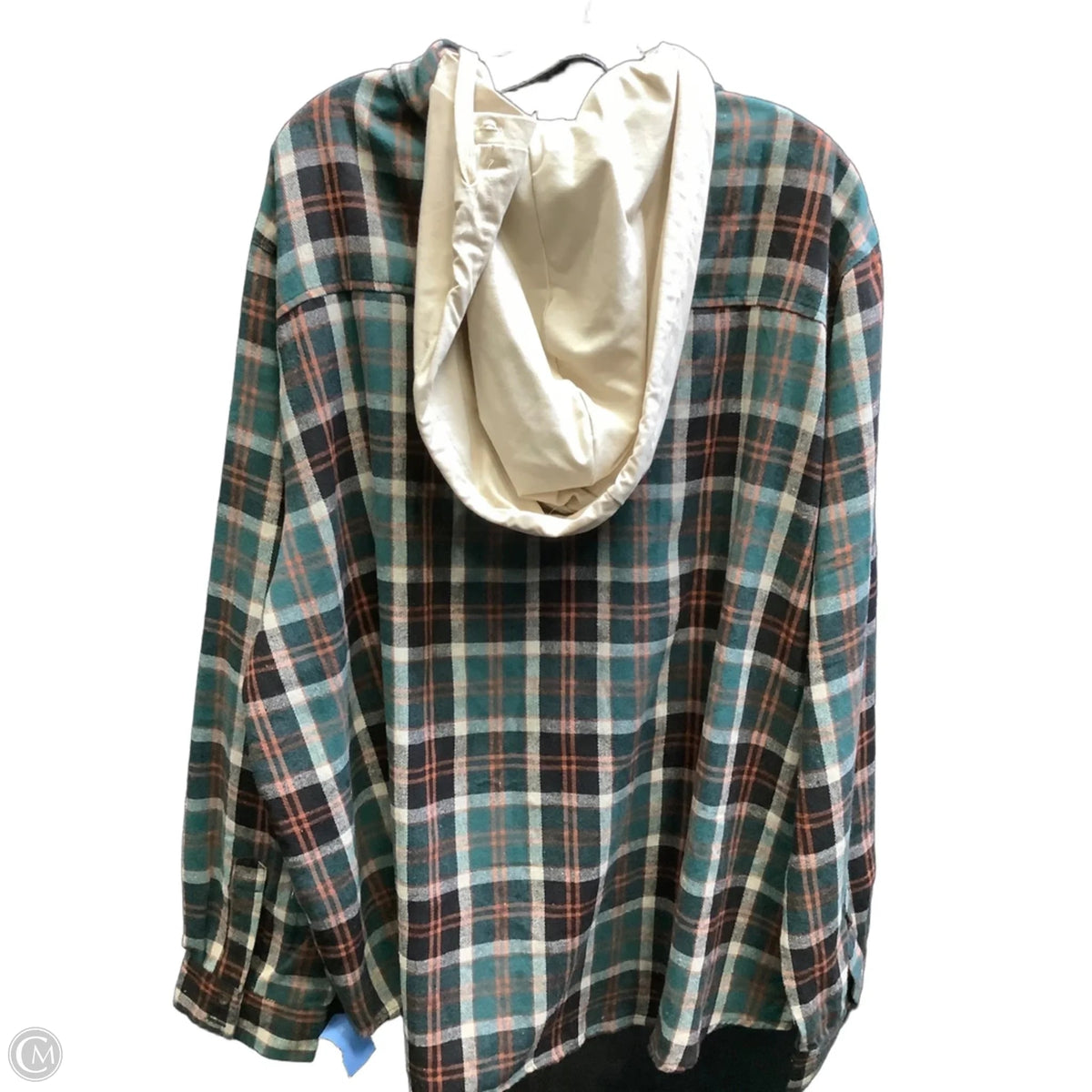 Jacket Shirt By Ps Kate In Plaid Pattern, Size: 3x