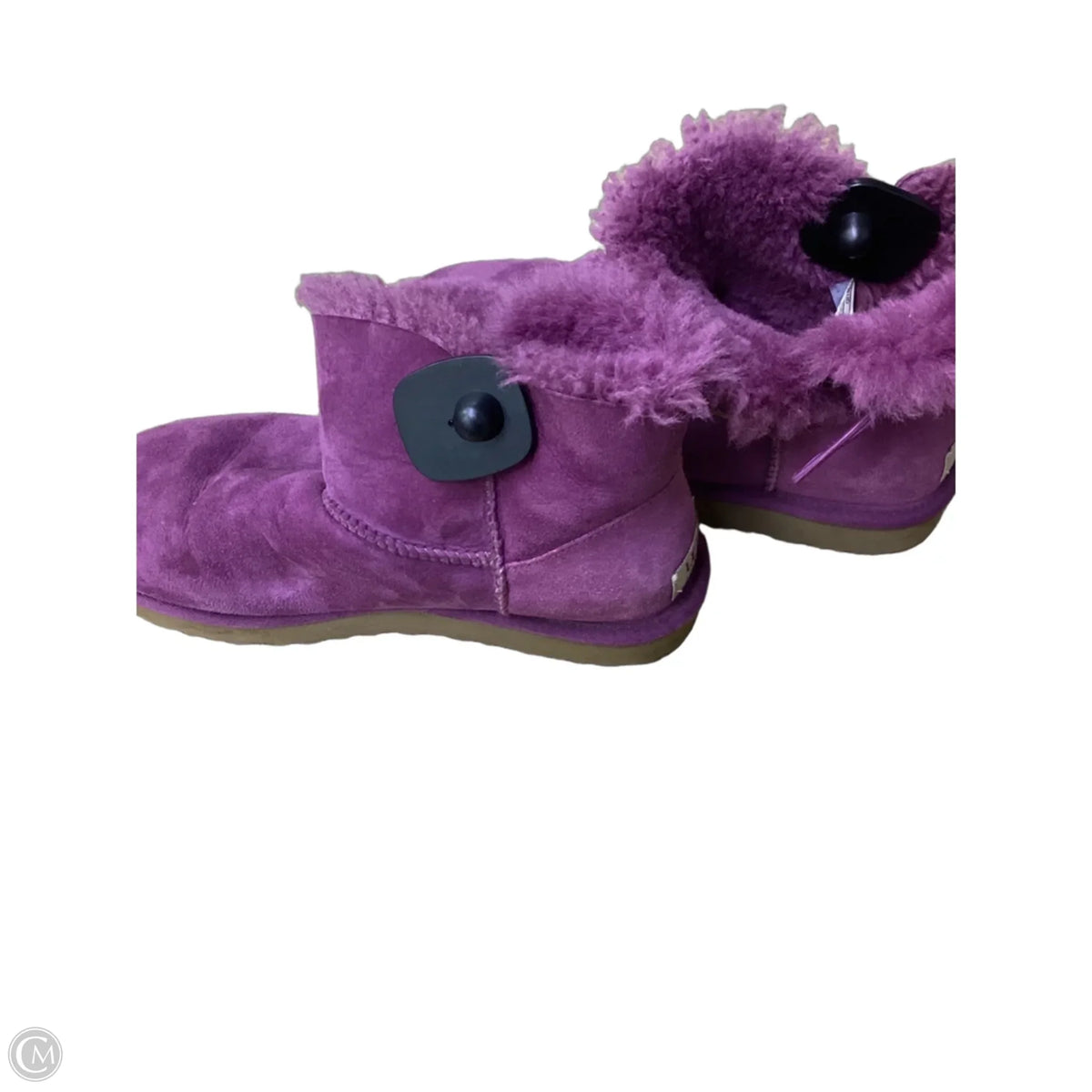 Boots Designer By Ugg In Purple, Size: 8