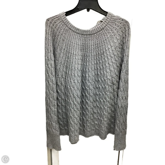 Sweater By Lane Bryant In Grey, Size: 3x