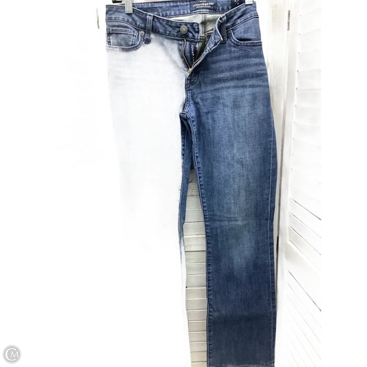 Jeans Straight By Lucky Brand In Blue Denim, Size: 6