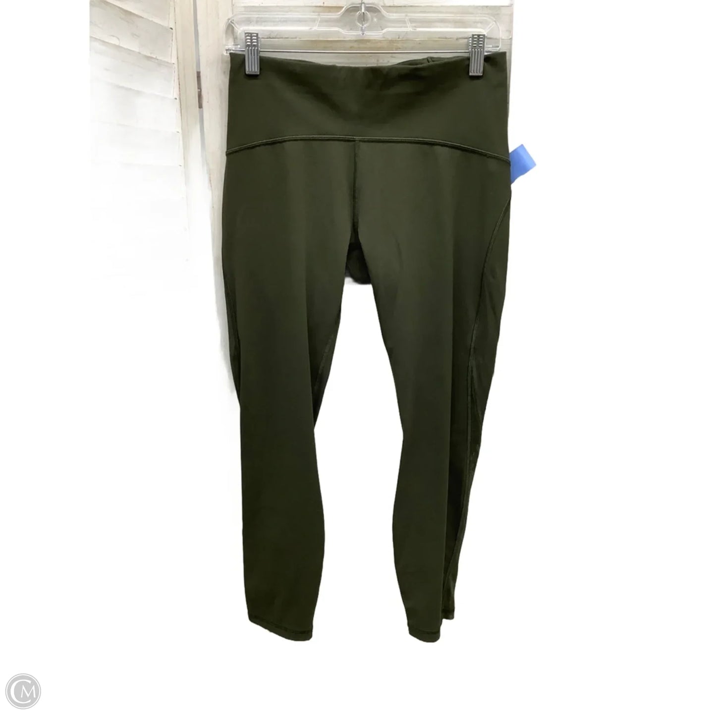 Athletic Leggings By Lululemon In Green, Size: 8