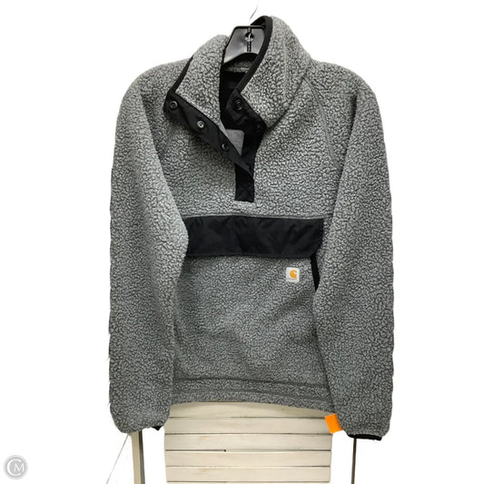 Sweatshirt Collar By Carhartt In Grey, Size: S