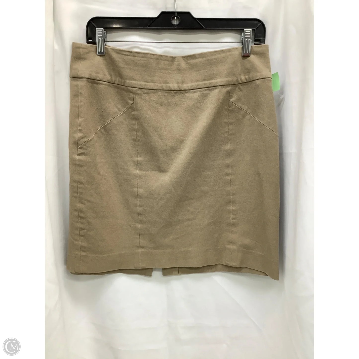 Skirt Midi By Banana Republic In Tan, Size: 10