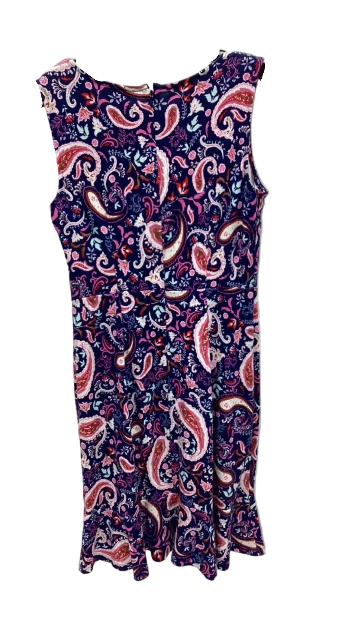 Dress Casual Midi By Talbots In Paisley Print, Size: M