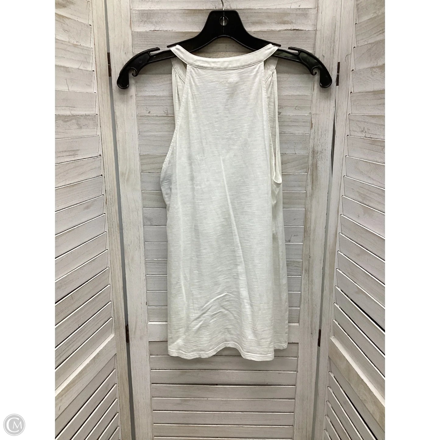 Tank Top Designer By Lilly Pulitzer In White, Size: S