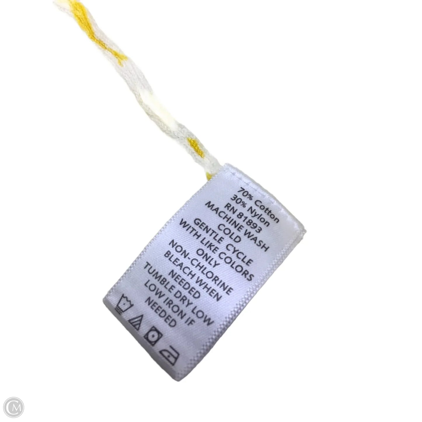 Cardigan By Isaac Mizrahi Live Qvc In Yellow, Size: Xxs