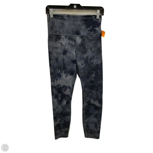 Athletic Leggings By Lululemon In Grey, Size: 8