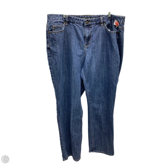 Jeans Designer By Michael Kors In Blue Denim, Size: 20