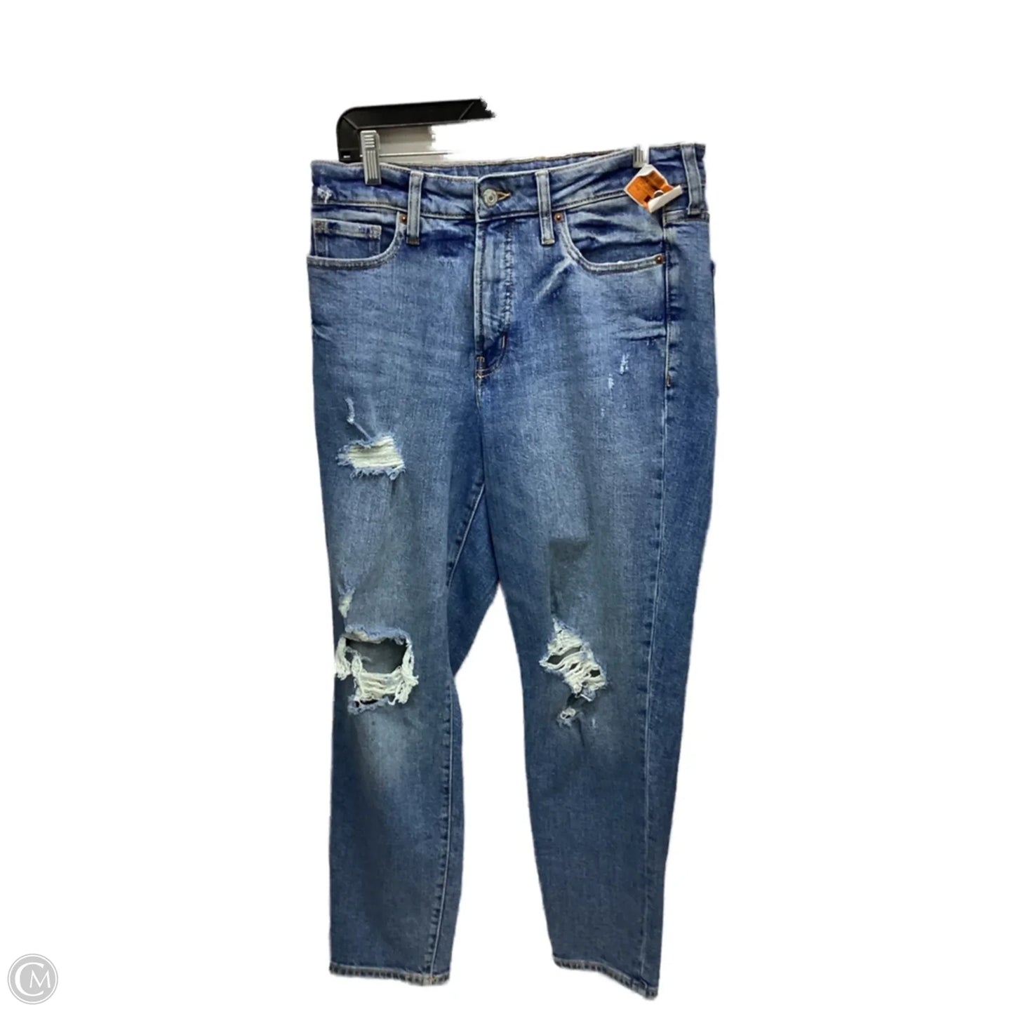 Jeans Straight By Old Navy In Blue Denim, Size: 6