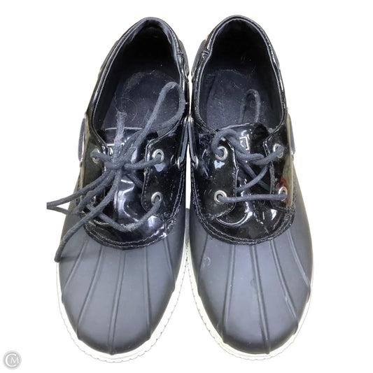 Shoes Flats By Michael By Michael Kors In Black & White, Size: 8
