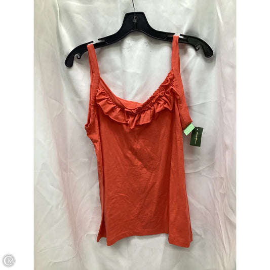 Tank Top By Eddie Bauer In Orange, Size: L