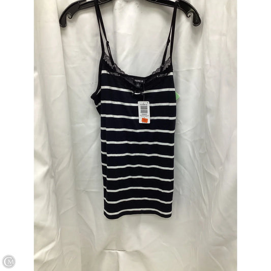 Top Sleeveless By Torrid In Striped Pattern, Size: L