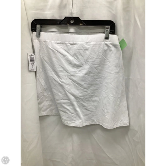 Top Sleeveless By Torrid In White, Size: L