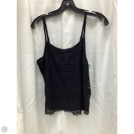 Top Sleeveless By Torrid In Black, Size: L