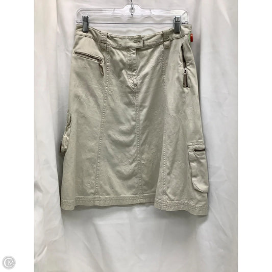 Skirt Maxi By J. Jill In Beige, Size: 8