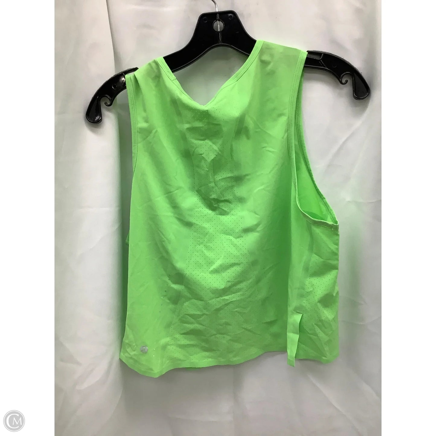 Athletic Tank Top By Lululemon In Green, Size: 10