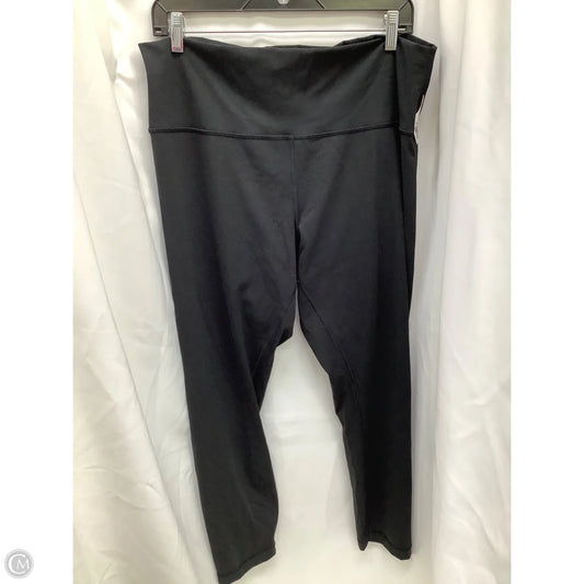 Athletic Leggings By Lululemon In Black, Size: 16