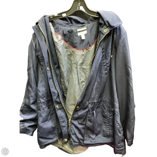 Jacket Utility By Charter Club In Blue, Size: 3x