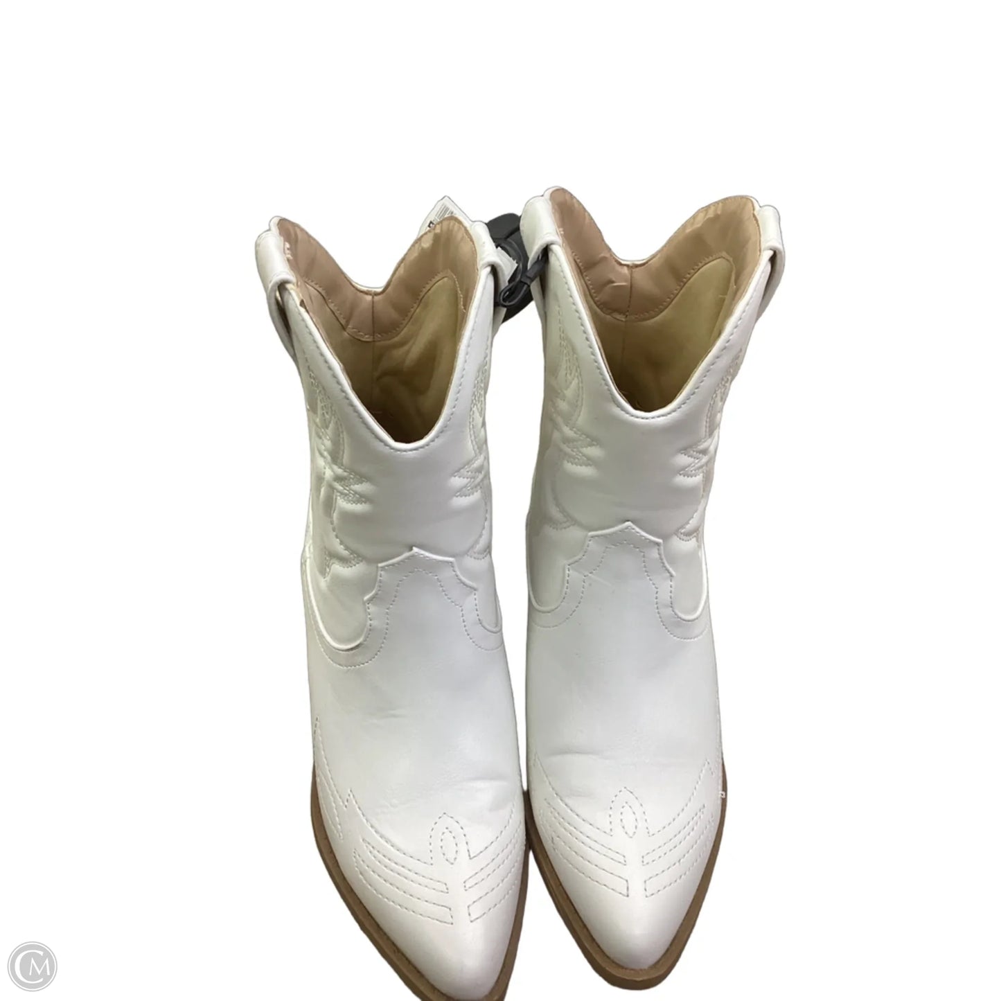 Boots Western By Soda In White, Size: 8