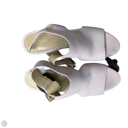 Shoes Heels Wedge By Michael By Michael Kors In Cream, Size: 7.5