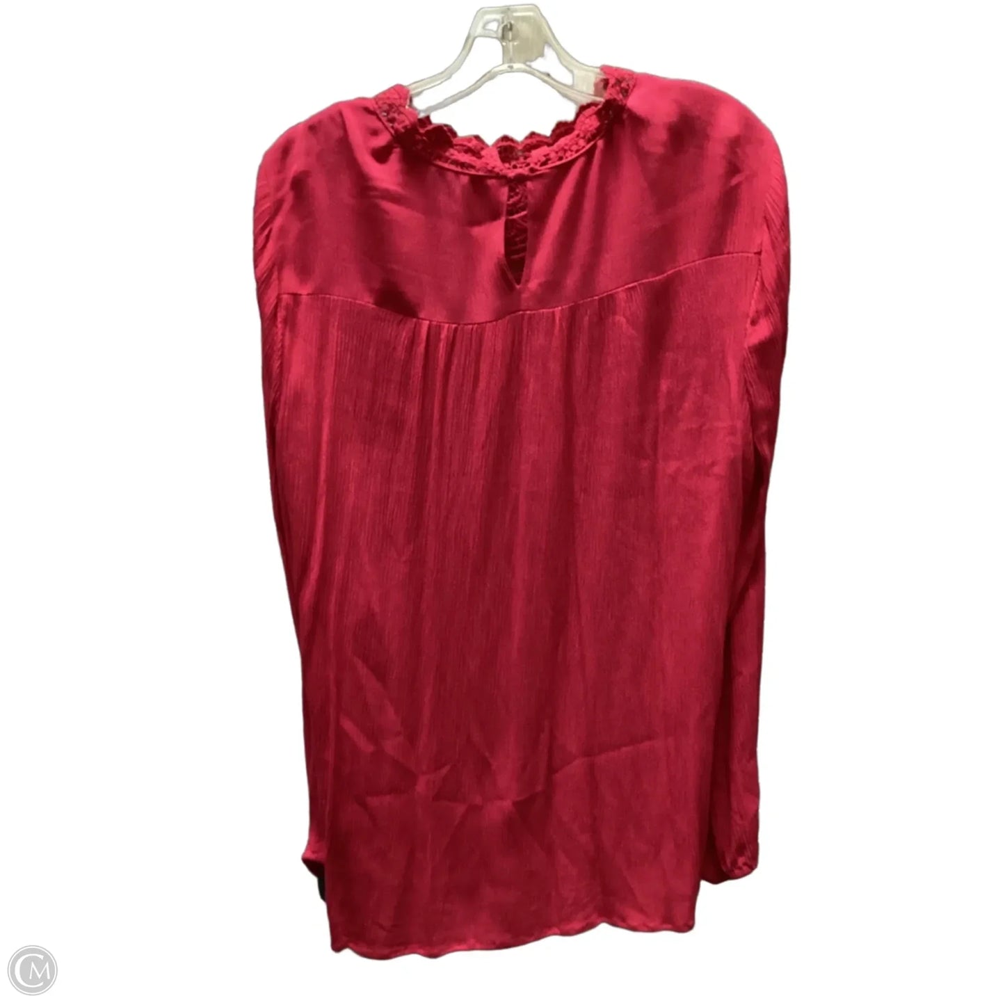 Top Long Sleeve By Torrid In Pink, Size: L