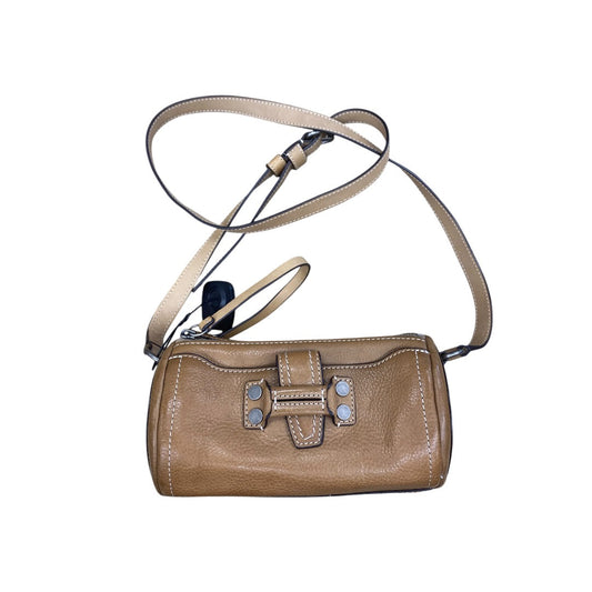 Handbag Leather By Frye In Brown, Size:Small