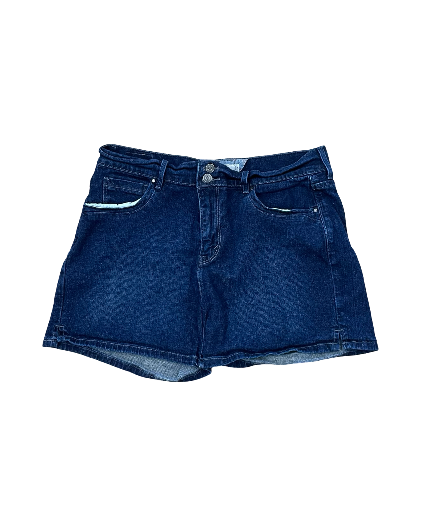 Shorts By Levis In Blue Denim, Size:12