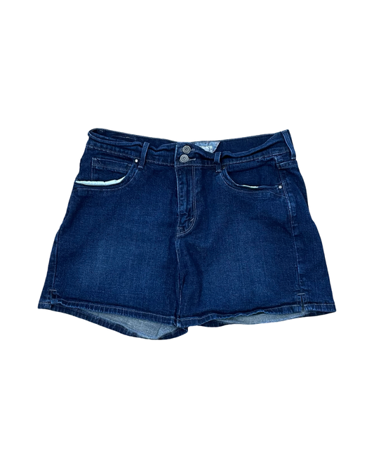 Shorts By Levis In Blue Denim, Size:12