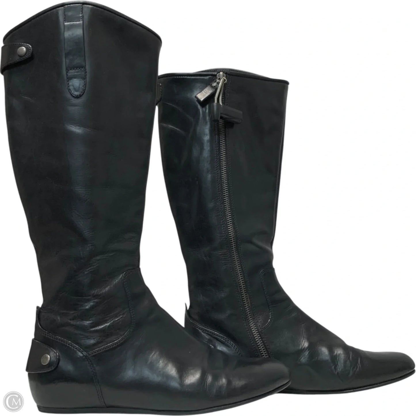 Boots Designer By Vera Wang In Black, Size: 8.5