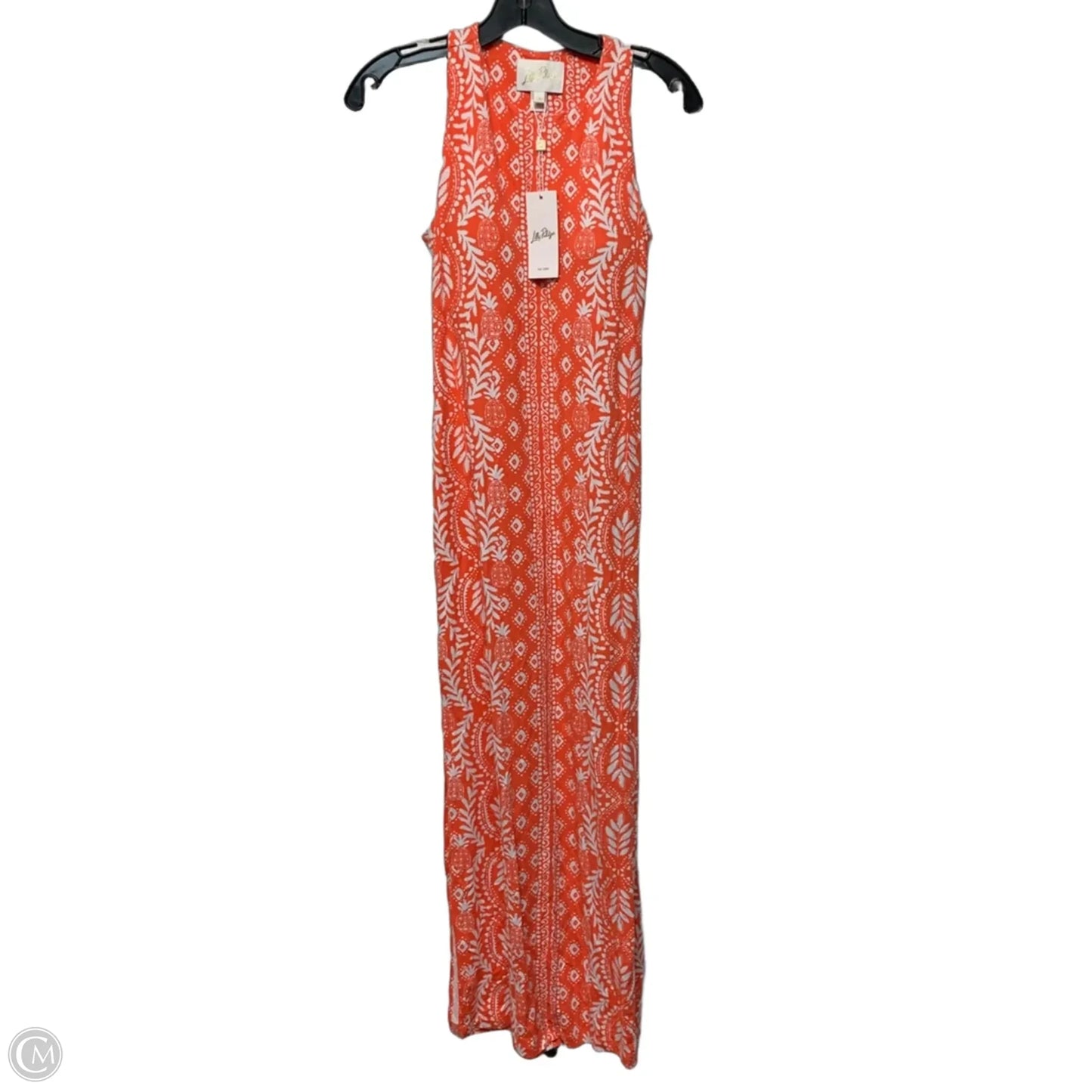 Dress Designer By Lilly Pulitzer In Orange, Size: Xxl