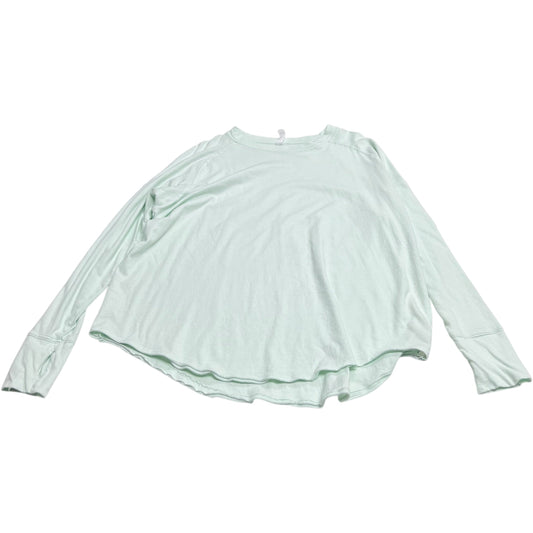 Athletic Top Long Sleeve Crewneck By Zella In Green, Size: L