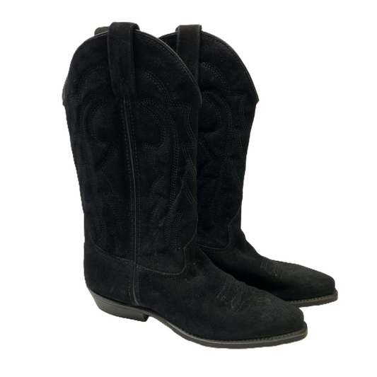 Black  Boots Western By Vittorio Ricci  Size: 7