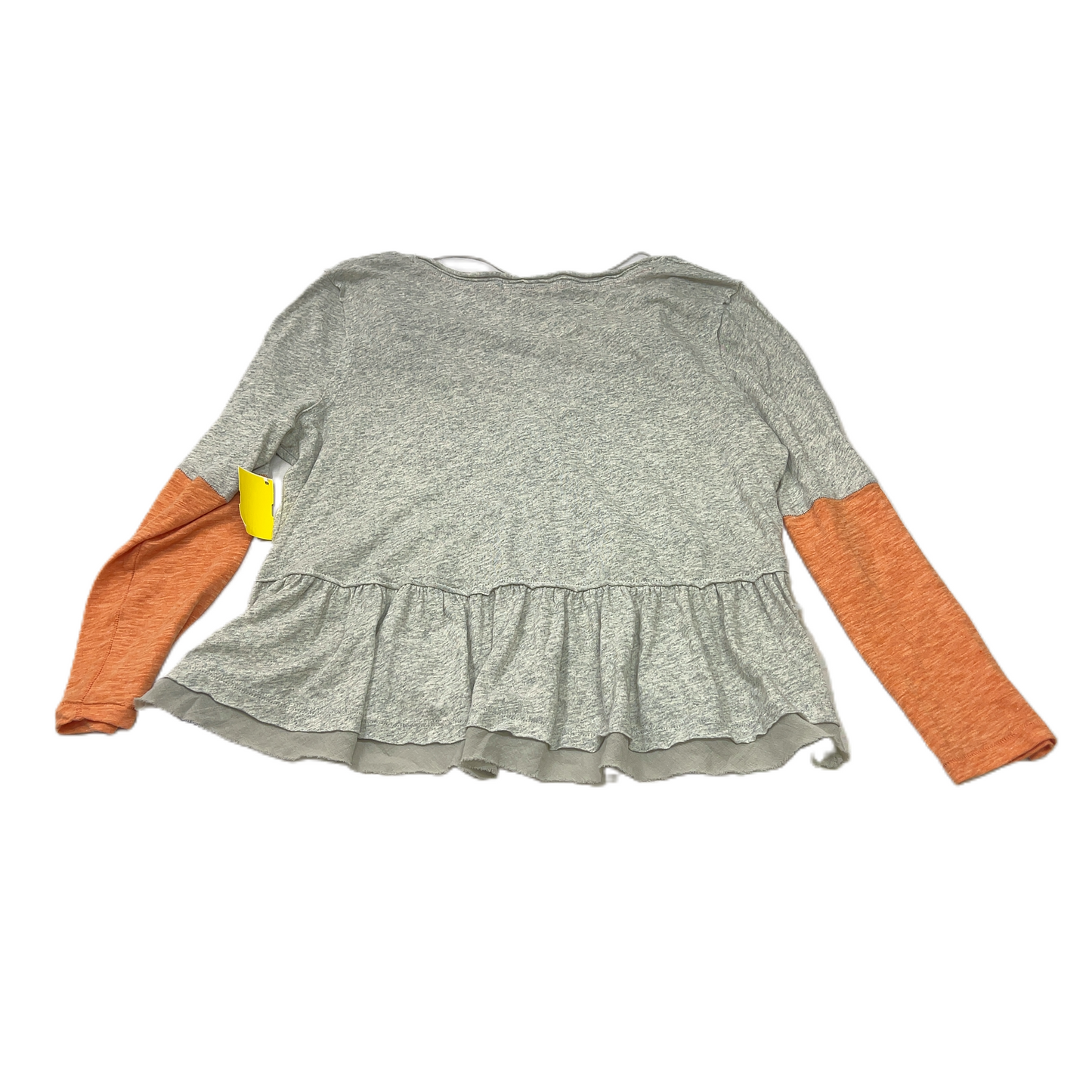 Grey & Orange  Top Long Sleeve By We The Free  Size: S