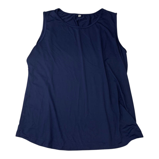 Athletic Tank Top By Clothes Mentor In Navy, Size: Xl