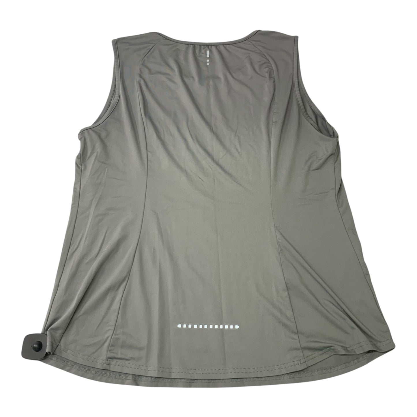 Athletic Tank Top By Clothes Mentor In Grey, Size: Xl