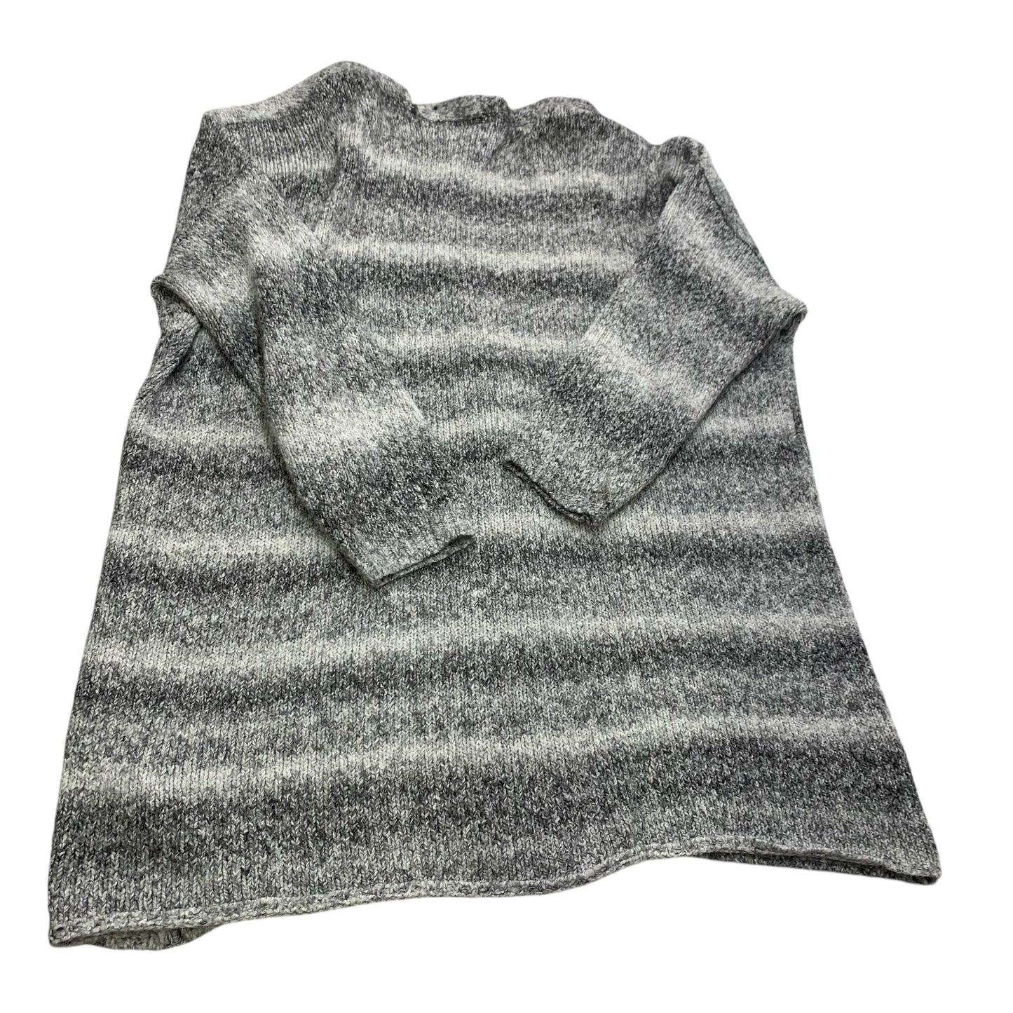 Sweater Cardigan By Lane Bryant In Grey, Size: 3x