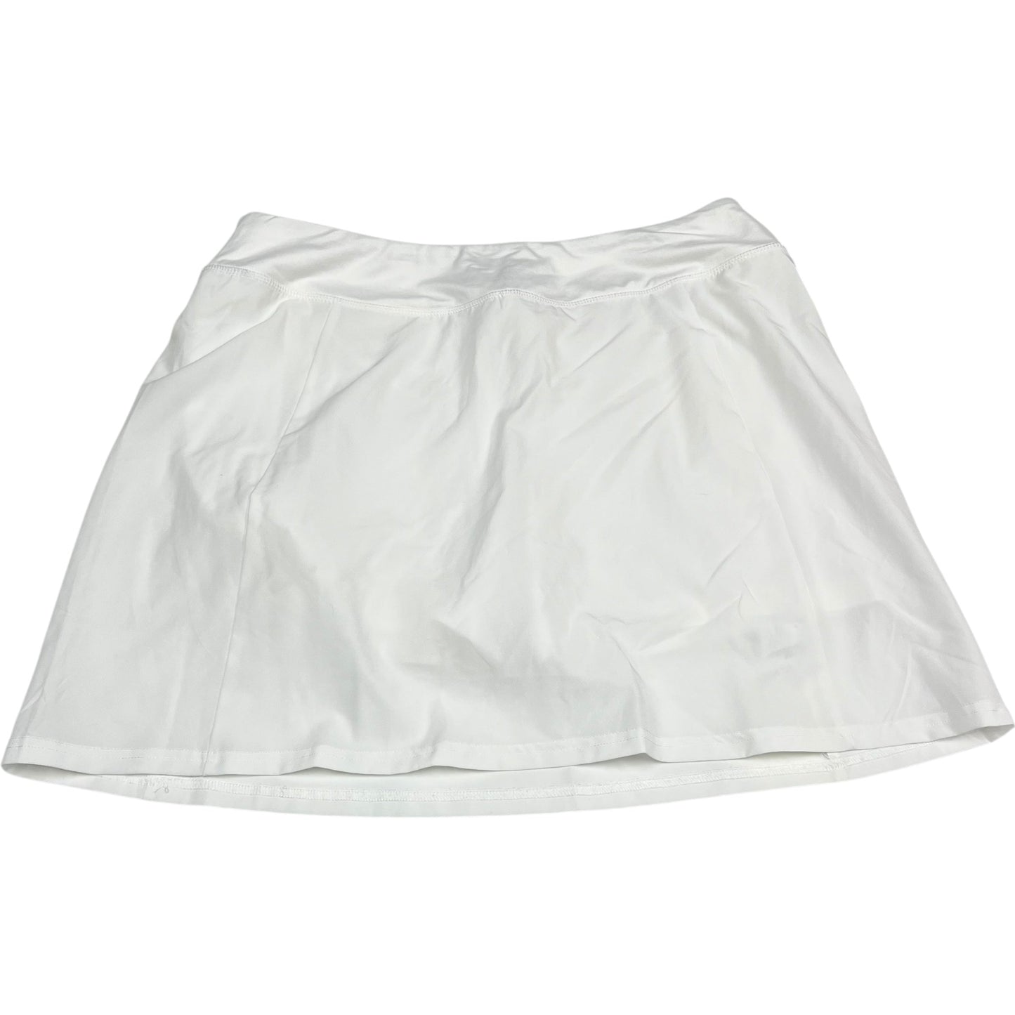 Athletic Skort By Addison Bay In White, Size: M