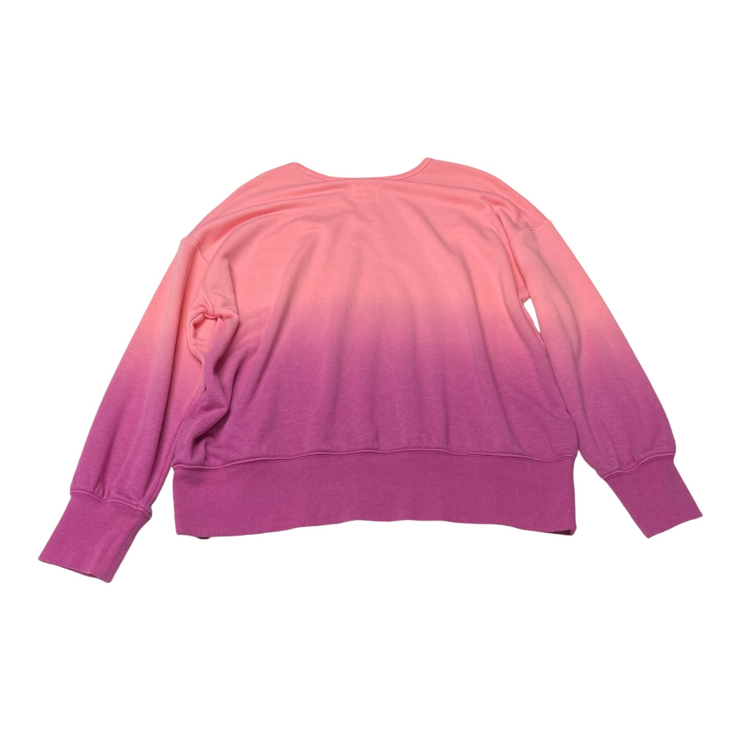 Sweatshirt Crewneck By Lou And Grey In Pink, Size: L