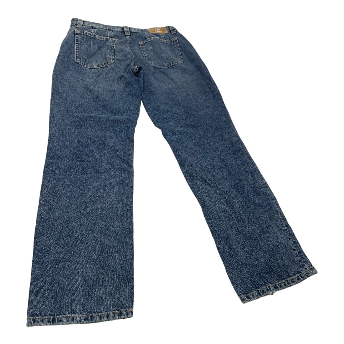 Jeans Straight By We The Free In Blue Denim, Size: 6