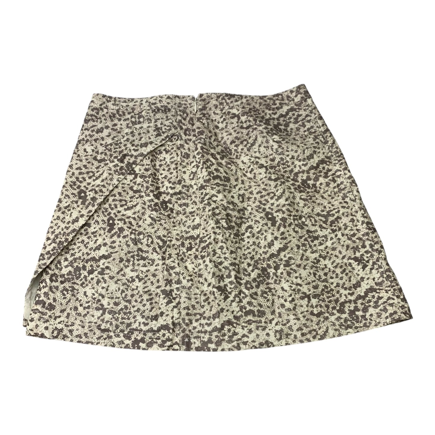 Skirt Mini & Short By Free People In Animal Print, Size: S