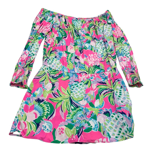 Romper Designer By Lilly Pulitzer In Multi-colored, Size: L