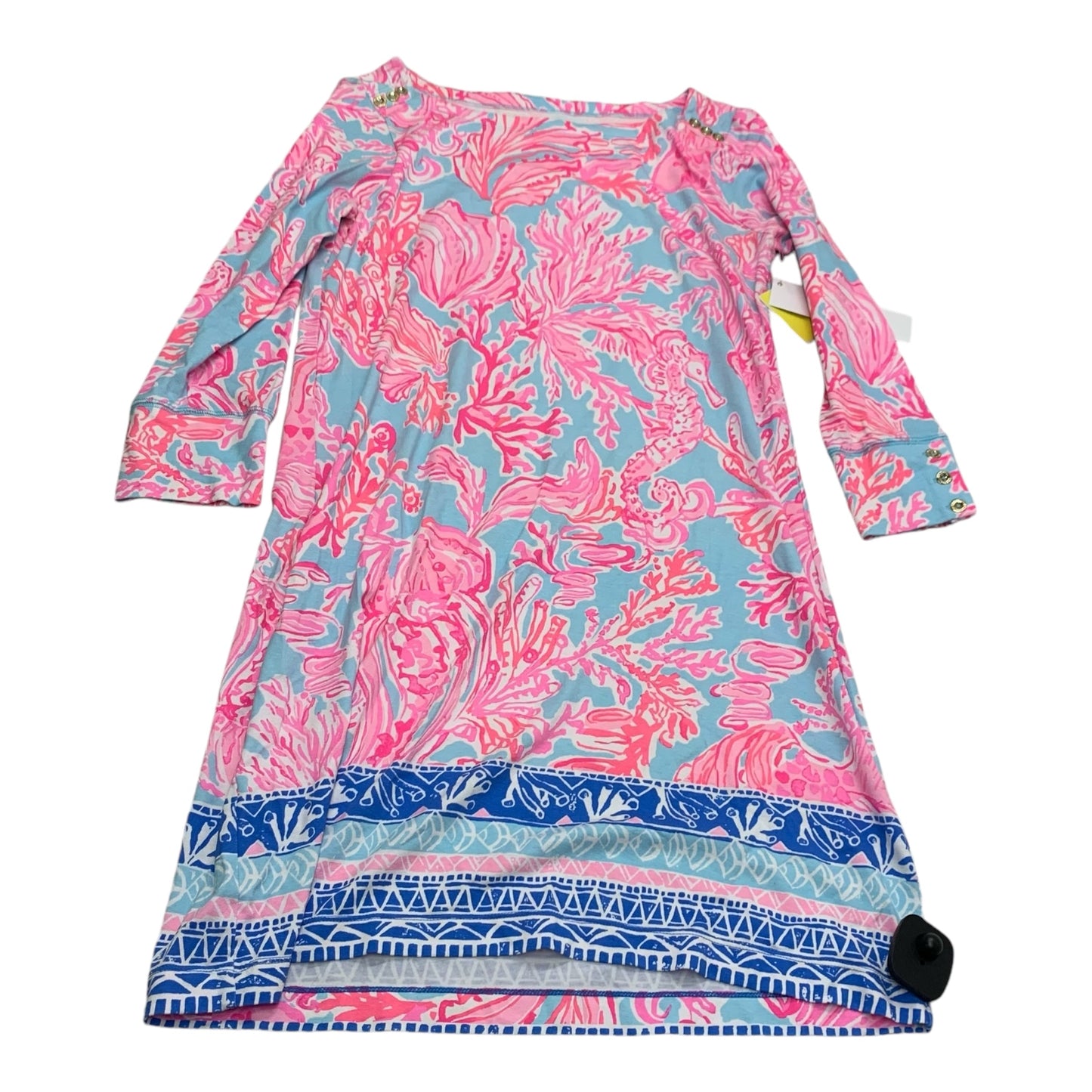 Dress Designer By Lilly Pulitzer In Blue & Pink, Size: S