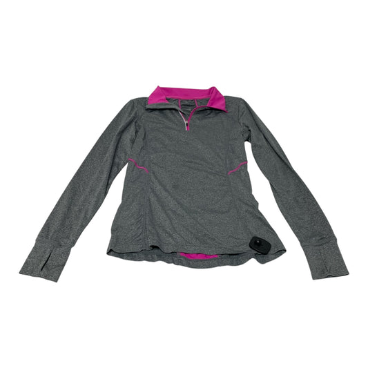 Athletic Top Long Sleeve Crewneck By Mpg In Grey, Size: S