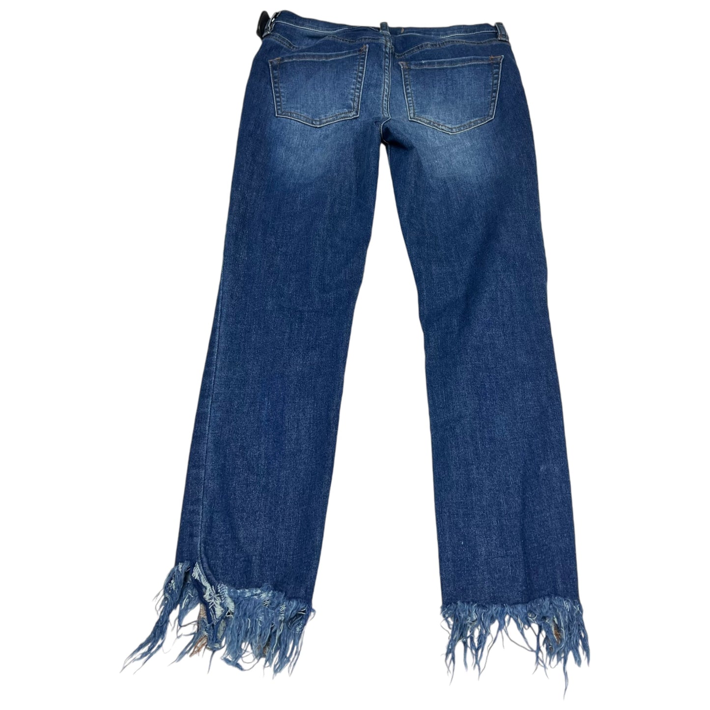 Jeans Skinny By Free People In Blue Denim, Size: 2