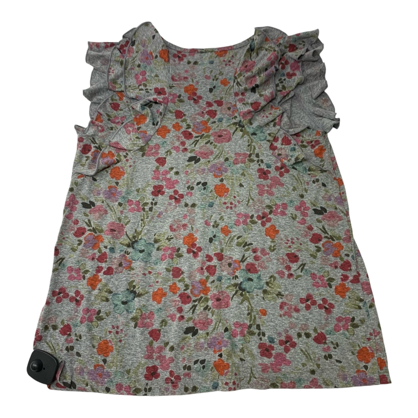 Top Sleeveless By T.la In Grey, Size: S