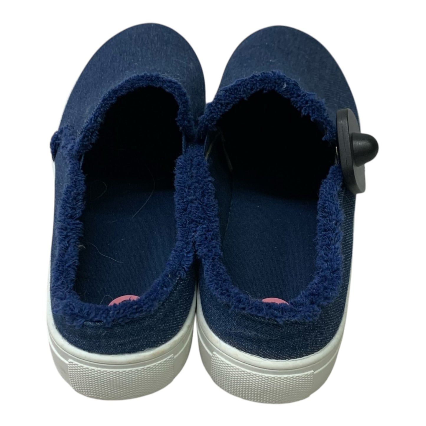 Shoes Flats By The Skyline Collection In Blue Denim, Size: 9