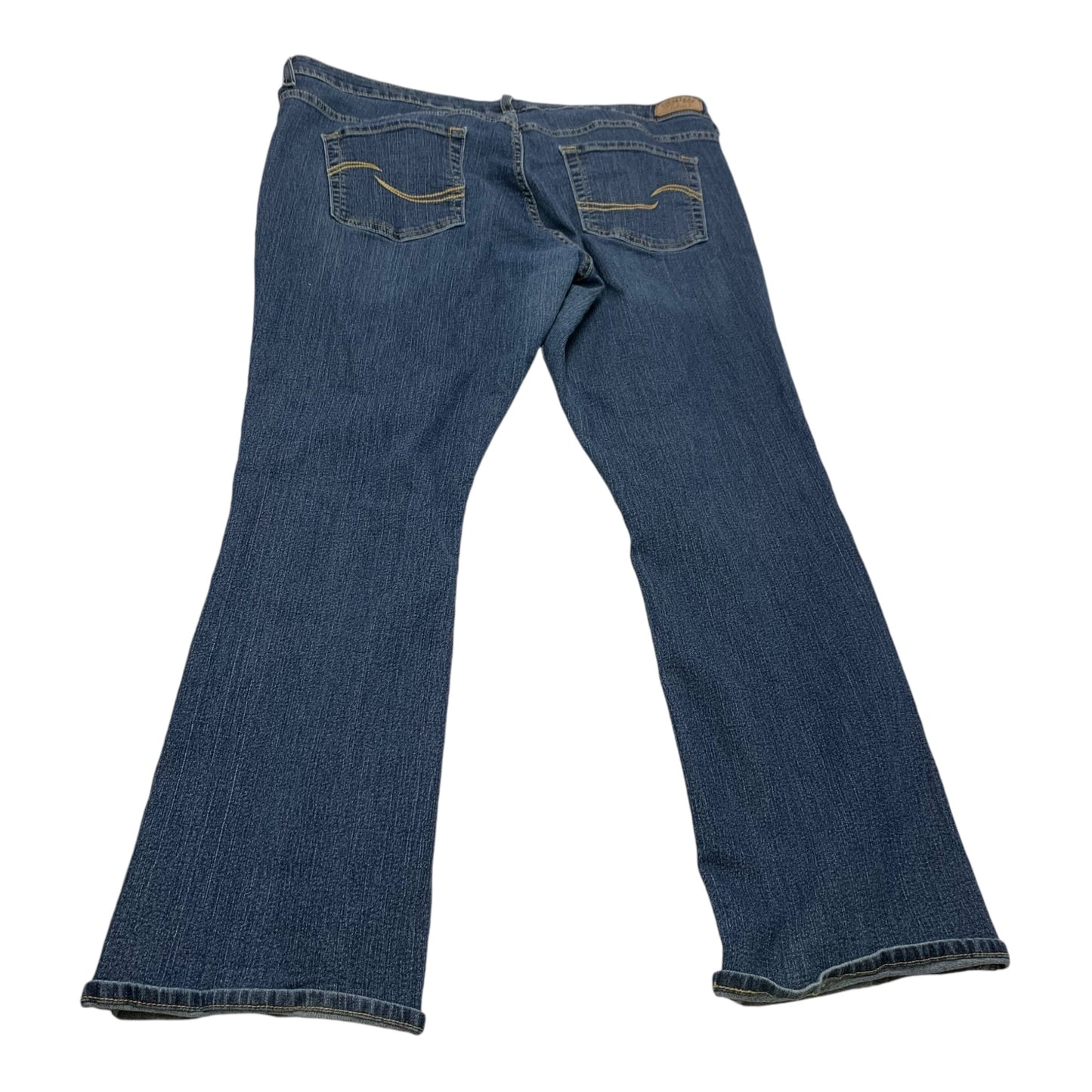 Jeans Boot Cut By Levis In Blue Denim, Size: 22